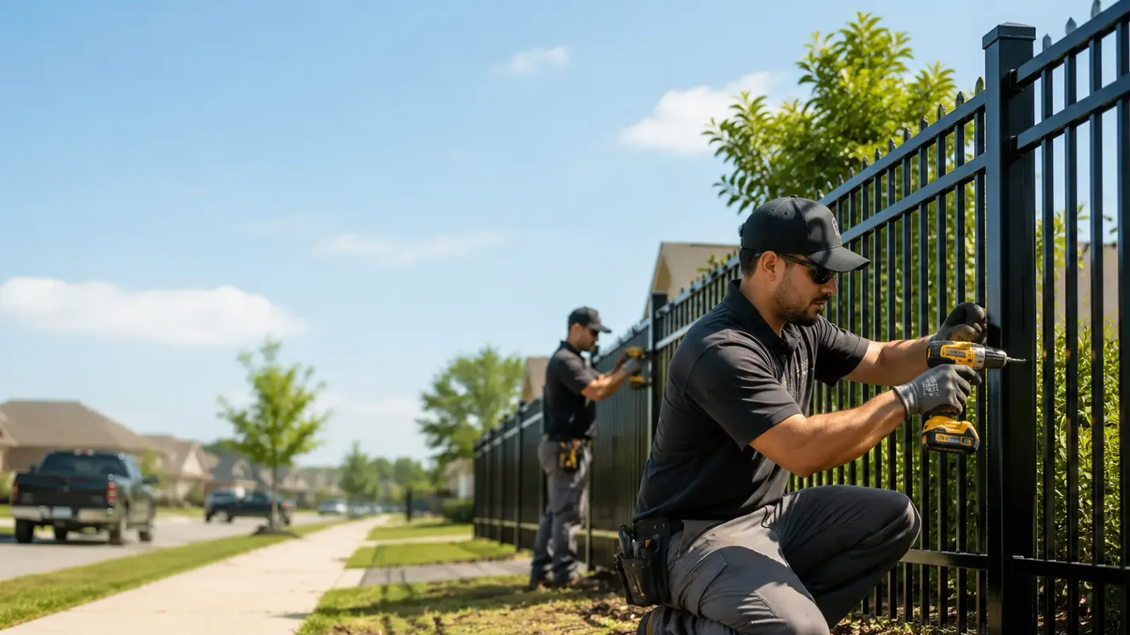 Metal Fence Installation in Hanahan, SC